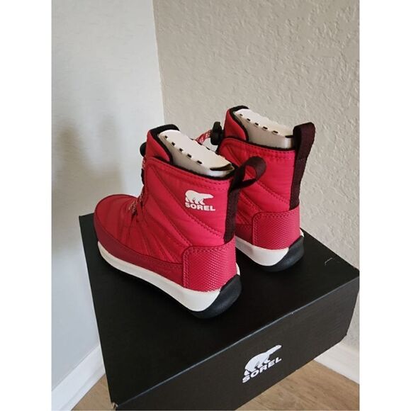 SOREL Whitney‎ II Short Waterproof Insulated Boot, Toddler Size 12, Red, NWT - Picture 10 of 10